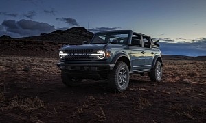 Certain 2021 Ford Bronco Models Exhibit a Whistle Noise From the Driver's Mirror