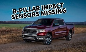 Certain Ram 1500 Pickup Trucks May Have Been Produced Without B-Pillar Impact Sensors