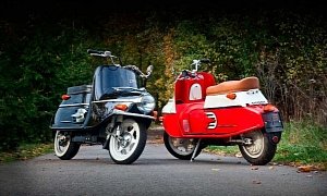 Cezeta Scooters Return as Classic Funky Electric Rides