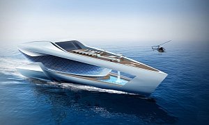 CF8, the Superyacht With a Car Collection Display, Remains Most Extreme Concept