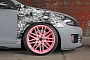 CFC Golf GTI Has Pink and Comic Book Wrap?