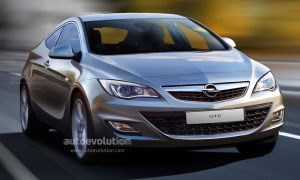 CGI: 2014 Opel Astra Coupe