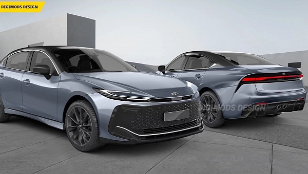 2024 Toyota Camry HEV CGI new generation by Digimods DESIGN 