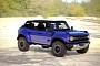 CGI Aftermarket 2022 Ford Bronco Raptor Gets Fully-Smooth Fenders, Looks Chubby