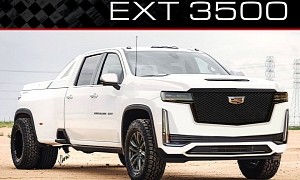 CGI Cadillac Escalade EXT 3500 Stepside Dually Would Trump Every Other HD Truck