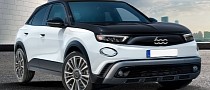 CGI Fiat 600 Steals the Jeep Avenger EV Style and Mixes Some Mokka 2008 Flavor