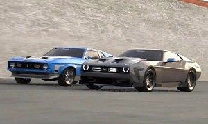 CGI Ford Mustang Boss 351 Revival Dwells Along OG SportsRoof, Ignores the S650