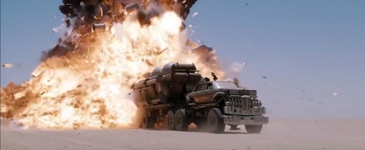 Mad Max: Fury Road raw scenes