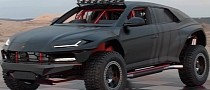 CGI Lamborghini Urus ‘Baja Racer’ Doesn't Care About the Mall Crawler Stereotype