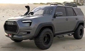 CGI New-Gen 2024 Toyota 4Runner TRD Pro Gets a Beastly Off-Road Transformation