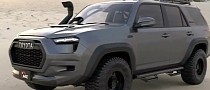 CGI New-Gen 2024 Toyota 4Runner TRD Pro Gets a Beastly Off-Road Transformation