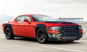 CGI “Ramllenger” Dodge TRX Hellcat Seamlessly Blends Muscle and Truck Power