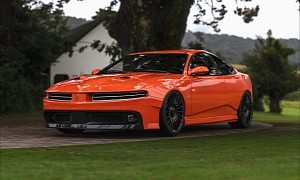 CGI-Reborn Pontiac GTO Has Orange Muscular Look to Make the Judge Proud
