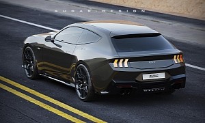 CGI S650 Ford Mustang GT Shooting Brake Looks Like a Great V8 Fastback Wagon