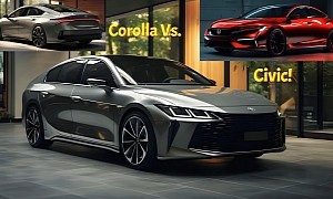CGI Sedan Battle: 2025 Toyota Corolla Goes Head-to-Head With the 2025 Honda Civic