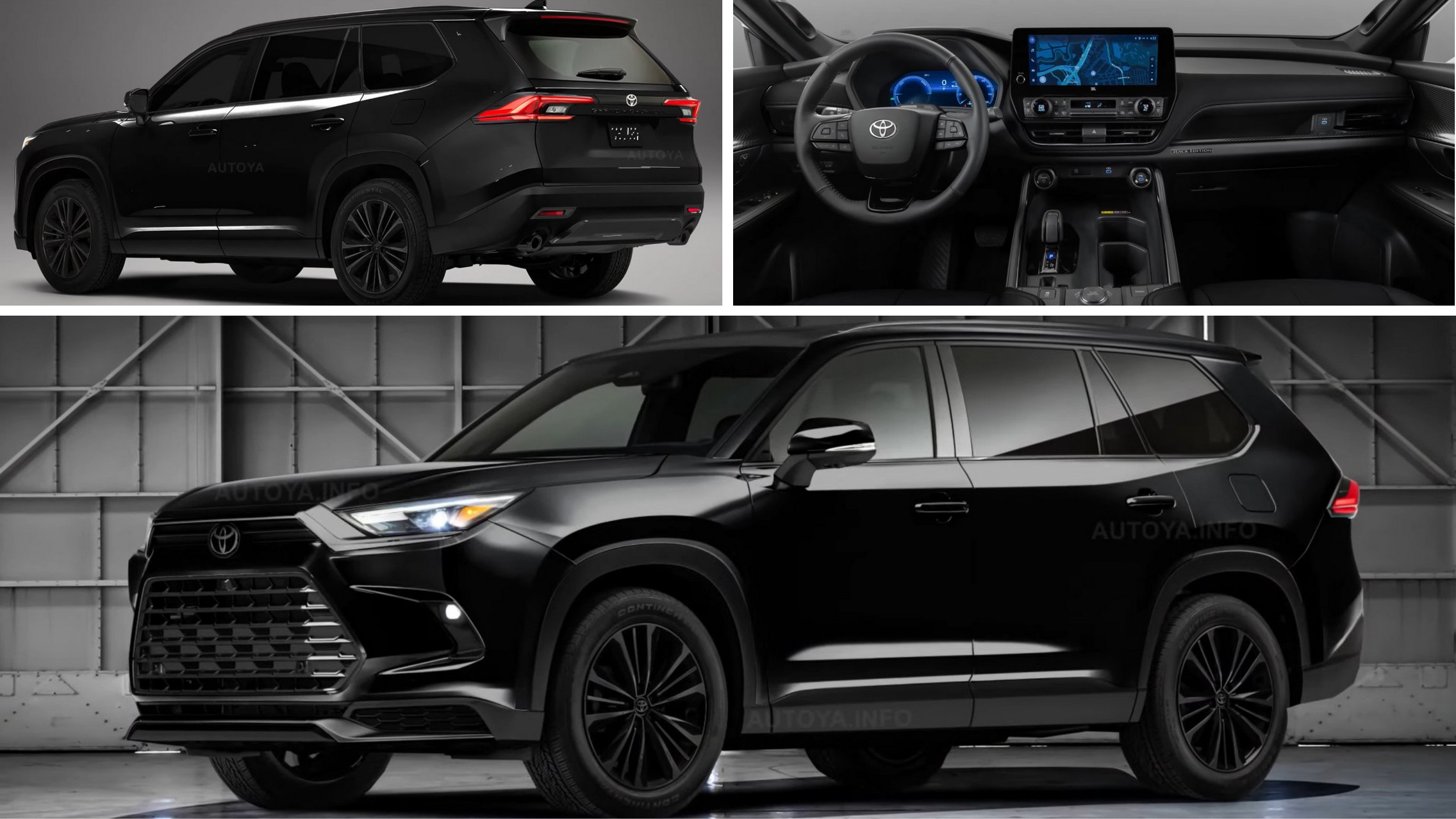 Toyota Highlander Blacked Out
