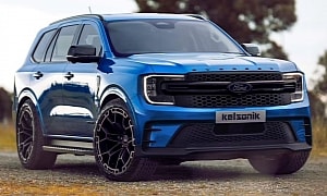 CGI-Tuned & Lowered Ford Everest Looks Sporty, Would You Take It Over the Edge?