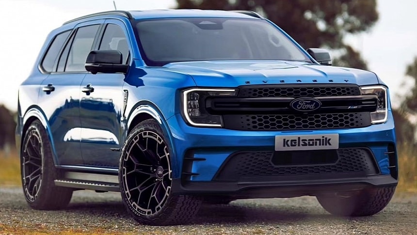 Ford Everest rendering by kelsonik