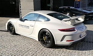 Chalk 2018 Porsche 911 GT3 with Ceramic Brakes Is Understated Heaven
