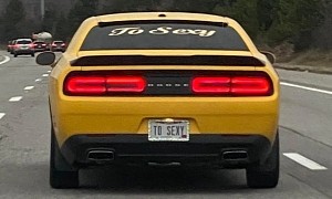 Challenged-Looking Dodge Spotted Going 'To Sexy' – Anyone Know Where That Place Is?