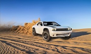 Challenger A/T Unlimited Concept Makes for an Offroading Muscle Car
