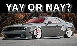 Challenger Muscle Car Dodges the Traditional Look, Gets Possessed by the Bosozoku Spirit