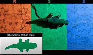 Chameleon Robot Changes Colors in Real-Time, Could Transform Military Technology