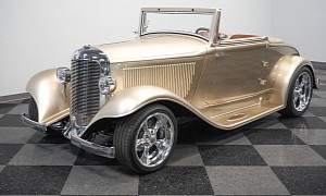 “Champagne Gold” 1932 DeSoto SC Looks Ravishing, Packs 383 Stroker V8 Engine