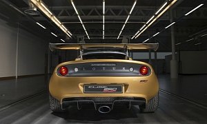 Championship Gold-painted 2018 Lotus Elise Cup 260 Limited To 30 Units