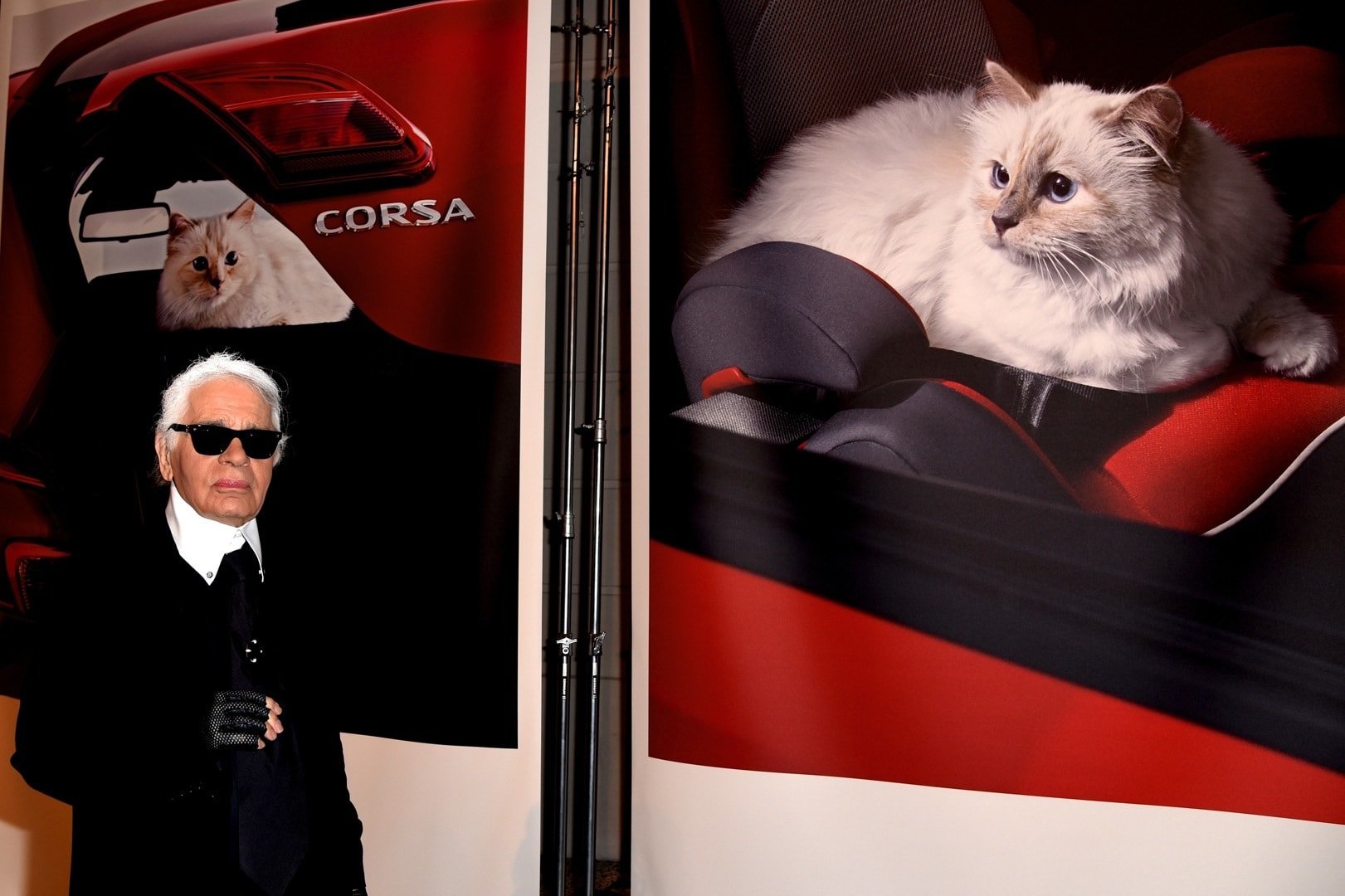 Chanel Creative Director Karl Lagerfield Opens Opel Corsa Exhibition ...