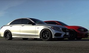 Charger 392 Scat Pack Challenges C43 AMG, Winner May Surprise You