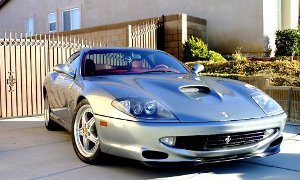 Charlie Sheen's Former Ferrari 550 Maranello Up for Grabs on eBay