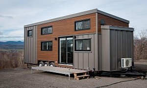 Charme Is a Three-Bedroom Tiny Home Designed to Accommodate a Small Family