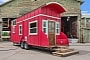 Charming Vardo-Style Tiny Home Includes a Spacious Kitchen and Luxurious Bathroom