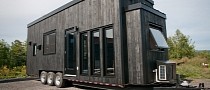 Charred Orme Tiny House Offers an All-Season Canvas Upon Which To Paint Your Mobile Dreams