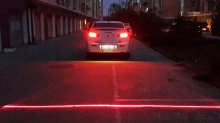 Laser foglight