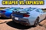 Standard 2024 Ford Mustang GT (Auto) Takes On More Expensive Mustang GT Premium (Manual)