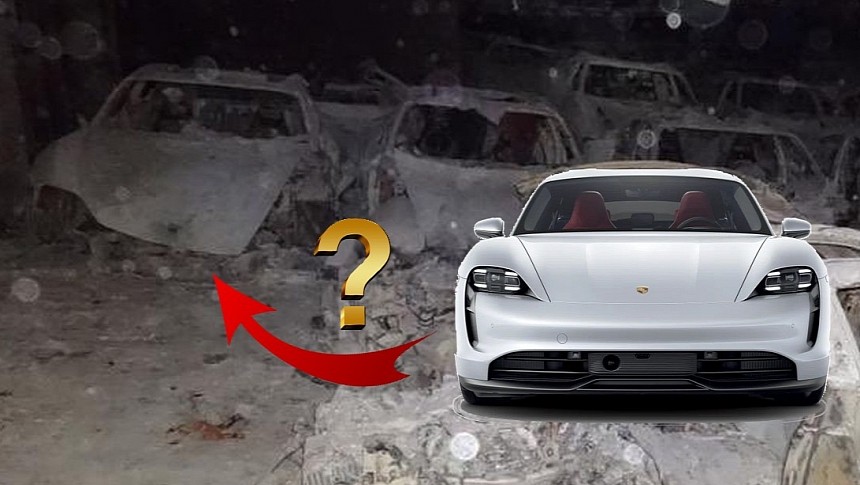 Fremantle Highway interior is exposed by leaked photos: is that a Porsche Taycan?
