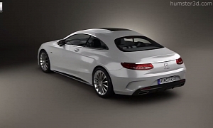 Check out a 3D Rendering of the new S-Class Coupe C217