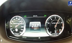 Check Out an S 65 AMG V222 Accelerate from Naught to 257 km/h