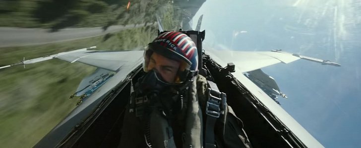 Tom Cruise is back in the action for Top Gun: Maverick Super Bowl ad