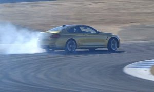Check Out Randy Pobst Pushing the M4 to the Limit on Laguna Seca