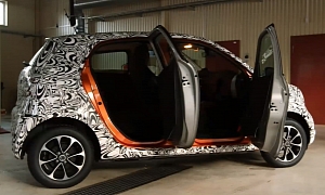 Check Out Some Camouflaged 2015 smart fortwos and forfours