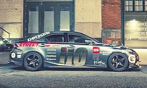 Check Out the 700HP+ Lexus IS Racing in the 2014 Gumball 3000