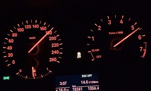 Check Out the BMW 114i Going for Top Speed. Who Said it Was Slow?