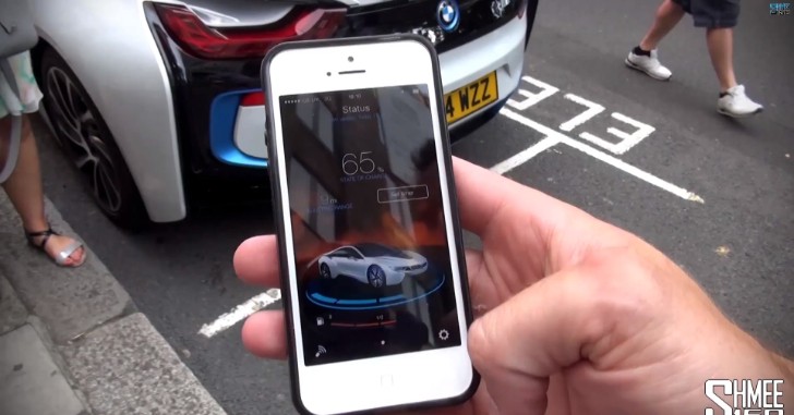 BMW i App for i8
