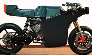 Check Out The Midnight Runner Electric Cafe Racer From Energica