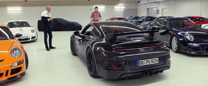photo of Check Out the Unreleased 911 GT3 Along With Porsche's Secret Lair of Past GTs image