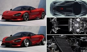 Check Out These Renderings to See the Freshly Wide McLaren 750S Like Never Before