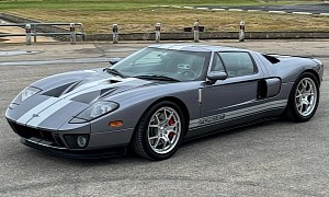 Check Out This Tungsten Grey 2006 Ford GT With Only 7k Miles on It